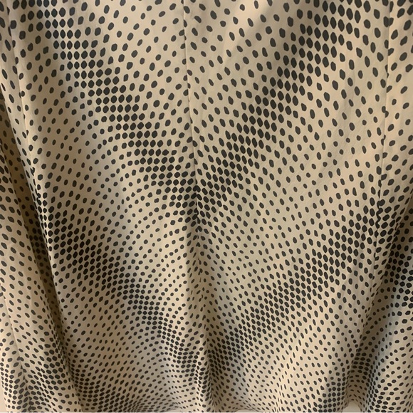 Jones New York 100% Silk Polka Dot A Line Skirt - Picture 2 of 9